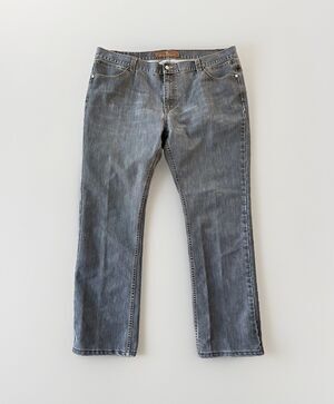 James Tattersall London Mens Gray Jeans Size 42x34